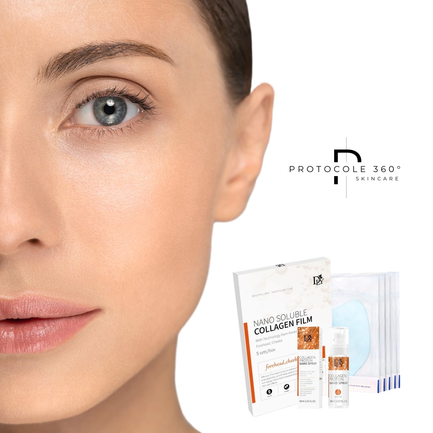 DermaSolu360™ | Patchs Collagène Solubles Coréen Effet Glowy